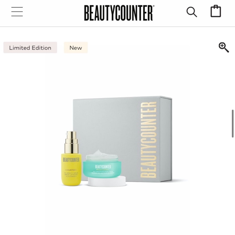 Beautycounter Smooth & Bright Duo Limited Edition